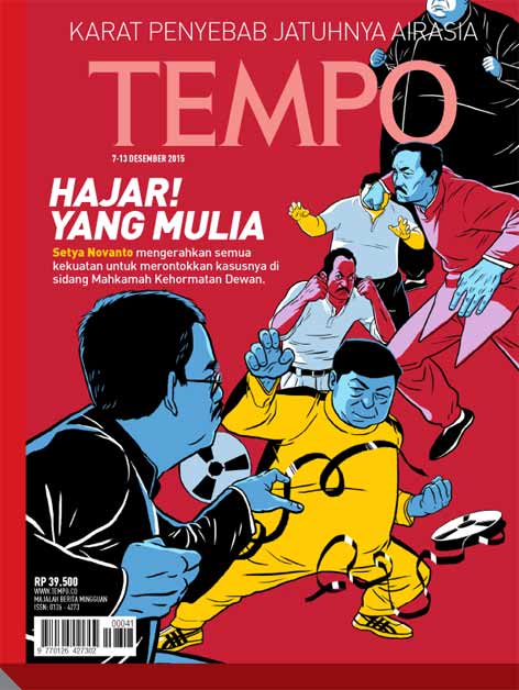 Cover Majalah Tempo - Edisi 2015-12-07