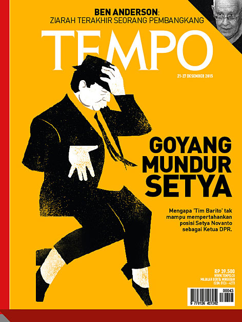 Cover Majalah Tempo - Edisi 2015-12-21