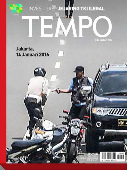 Cover Majalah Tempo - Edisi 2016-01-18