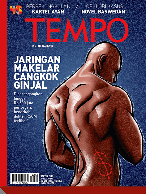 Cover Majalah Tempo - Edisi 2016-02-15