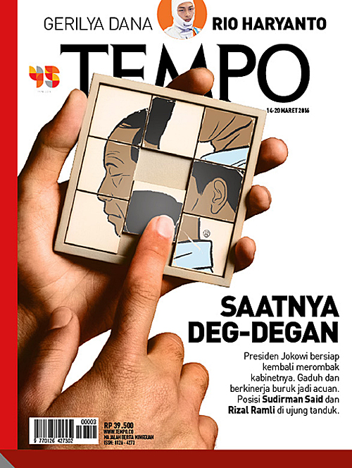 Cover Majalah Tempo - Edisi 2016-03-14