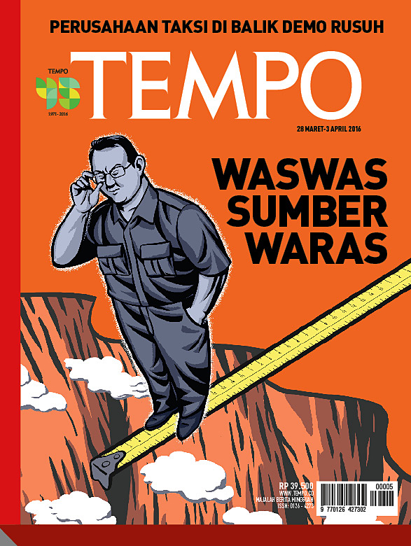 Cover Majalah Tempo - Edisi 2016-03-28