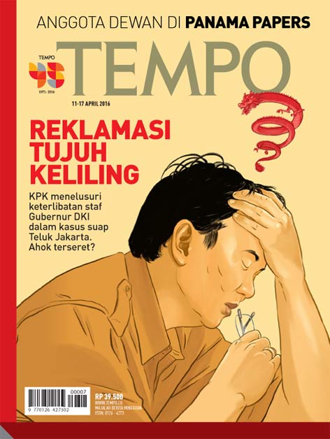 Cover Majalah Tempo - Edisi 2016-04-11