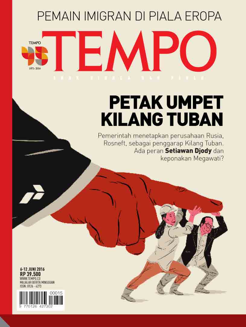 Cover Majalah Tempo - Edisi 2016-06-06