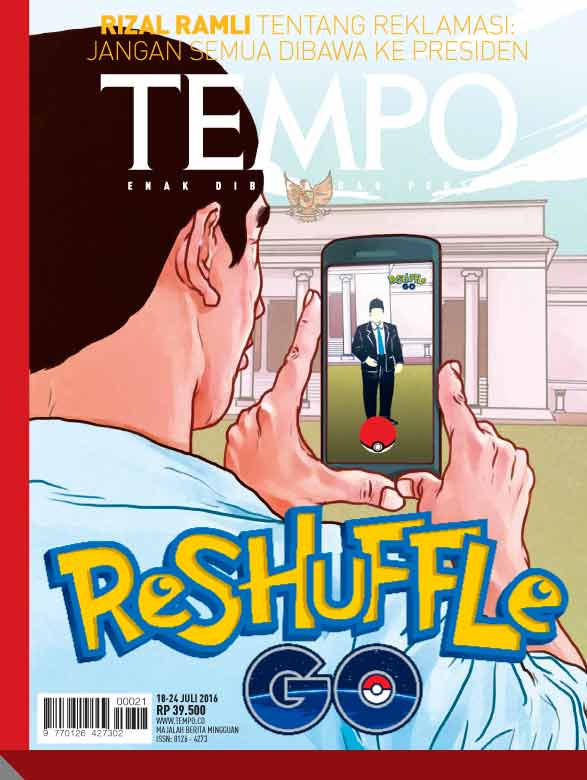 Cover Majalah Tempo - Edisi 2016-07-18