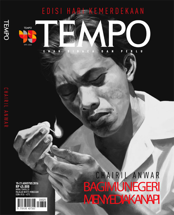 Cover Majalah Tempo - Edisi 2016-08-15