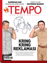Cover Majalah Tempo - Edisi 2016-10-03