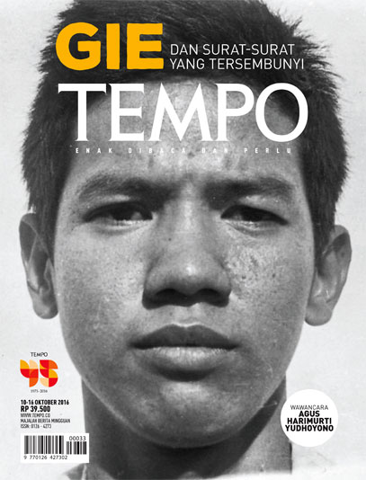 Cover Majalah Tempo - Edisi 2016-10-10