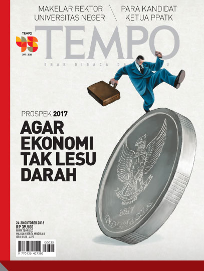 Cover Majalah Tempo - Edisi 2016-10-24