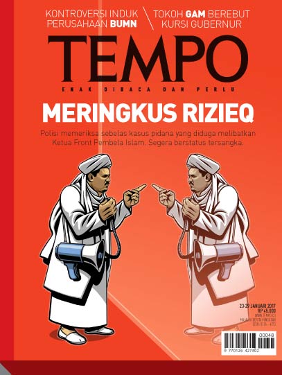 Cover Majalah Tempo - Edisi 2017-01-23