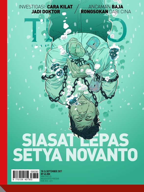 Cover Majalah Tempo - Edisi 2017-09-18