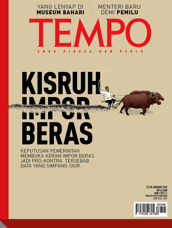 Cover Majalah Tempo - Edisi 2018-01-21