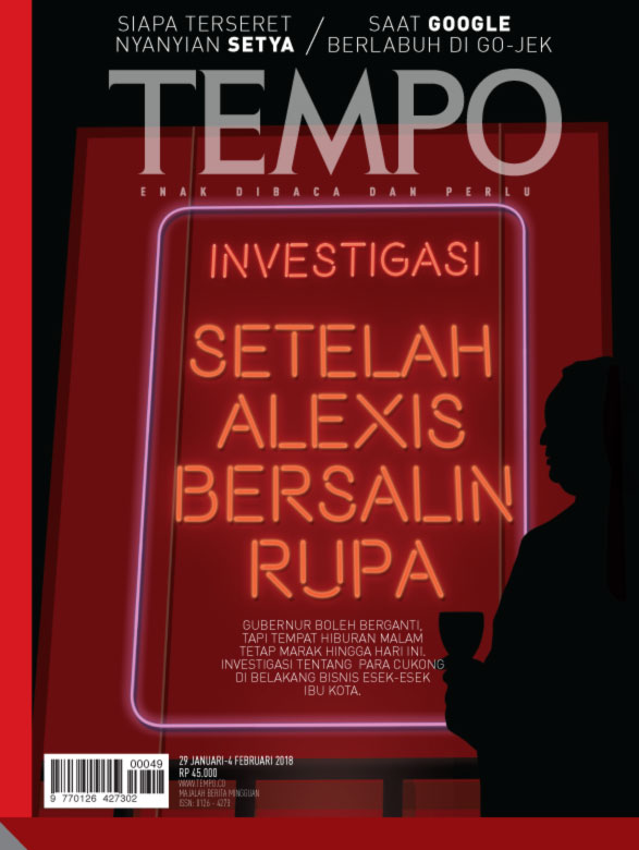 Cover Majalah Tempo - Edisi 2018-01-28