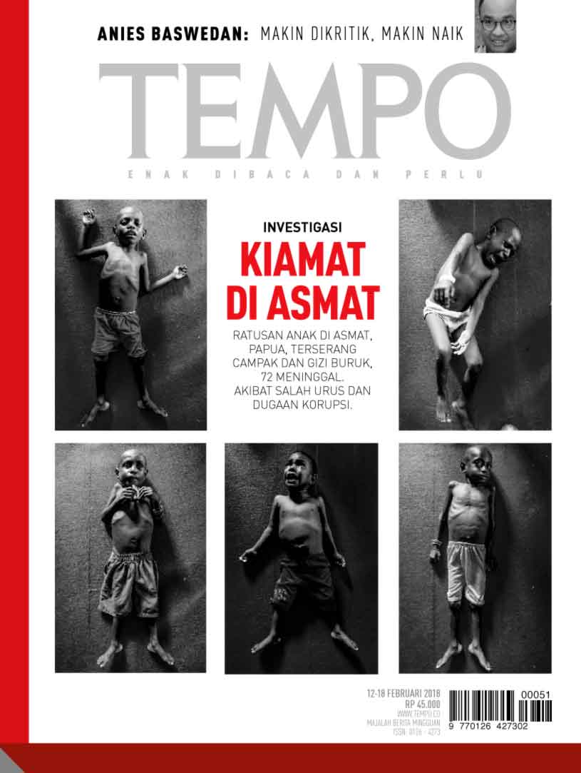 Cover Majalah Tempo - Edisi 2018-02-11
