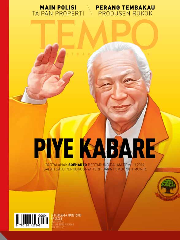 Cover Majalah Tempo - Edisi 2018-02-25