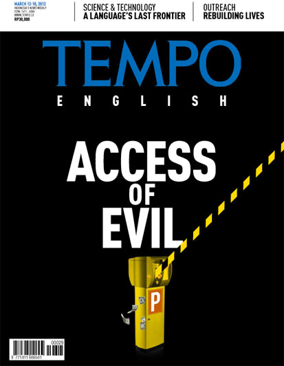 Cover Magz Tempo - Edisi 2012-03-14