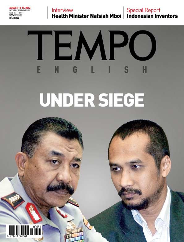 Cover Magz Tempo - Edisi 2012-08-13