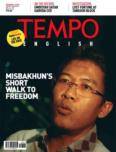 Cover Magz Tempo - Edisi 2012-12-04