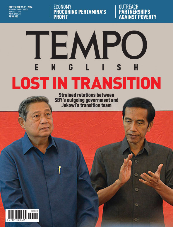 Cover Magz Tempo - Edisi 2014-09-16