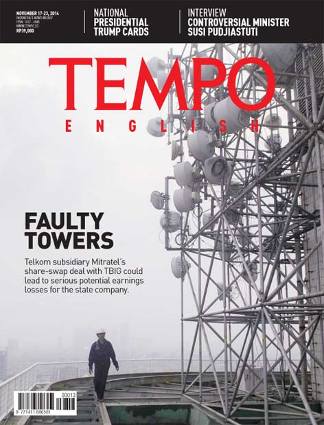 Cover Magz Tempo - Edisi 2014-11-18