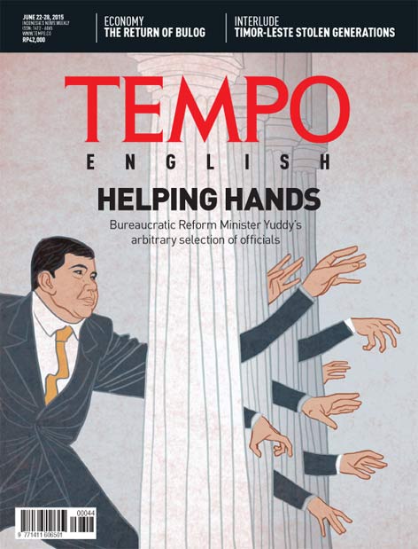 Cover Magz Tempo - Edisi 2015-06-23