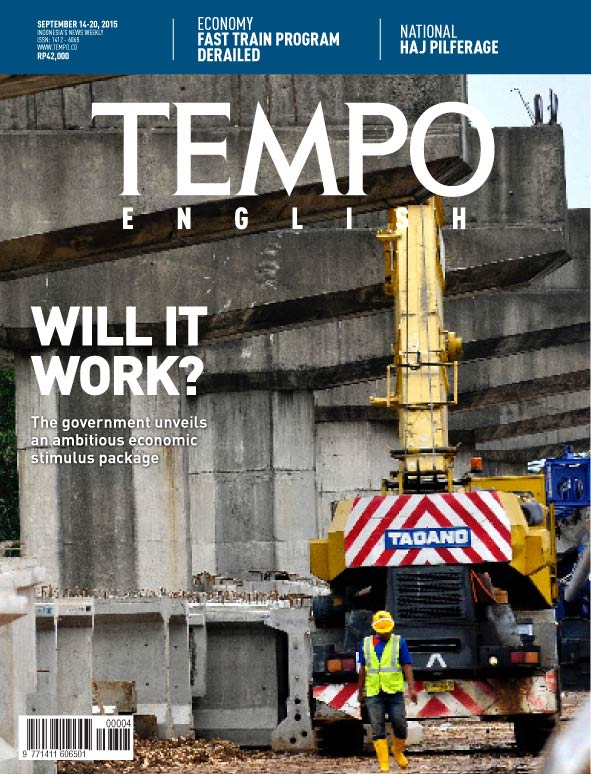 Cover Magz Tempo - Edisi 2015-09-15
