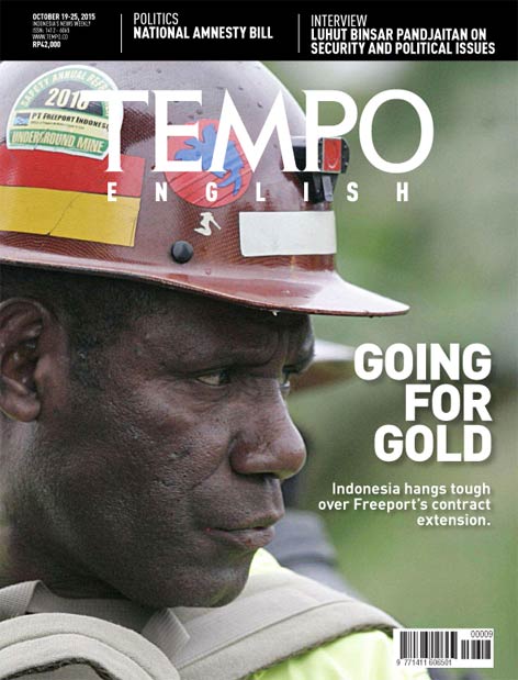 Cover Magz Tempo - Edisi 2015-10-20