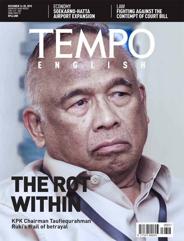 Cover Magz Tempo - Edisi 2015-12-15