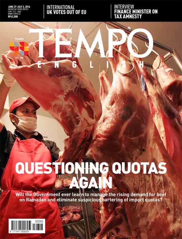 Cover Magz Tempo - Edisi 2016-06-28