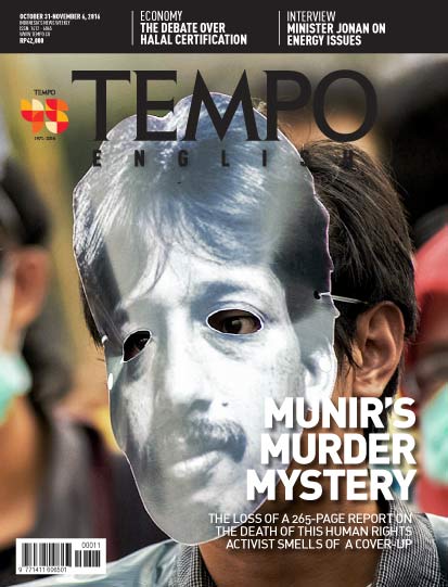 Cover Magz Tempo - Edisi 2016-11-01