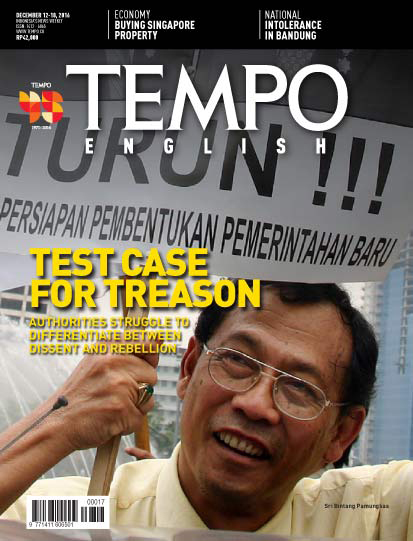 Cover Magz Tempo - Edisi 2016-12-13