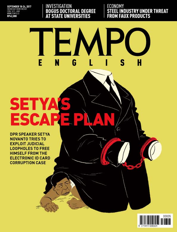 Cover Magz Tempo - Edisi 2017-09-19