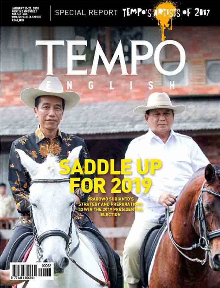 Cover Magz Tempo - Edisi 2018-01-15