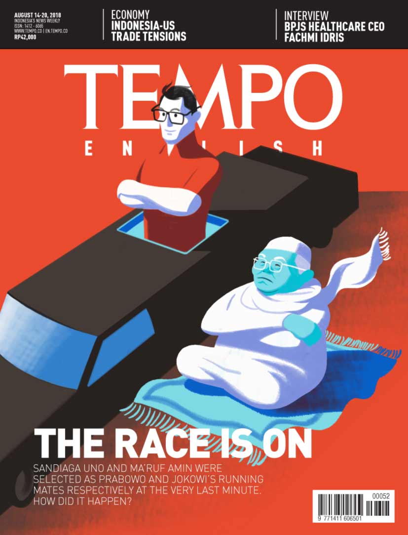 Cover Magz Tempo - Edisi 2018-08-14