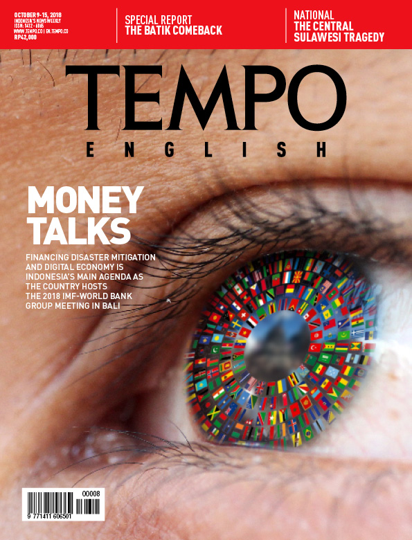 Cover Magz Tempo - Edisi 09-10-2018 Money Talks