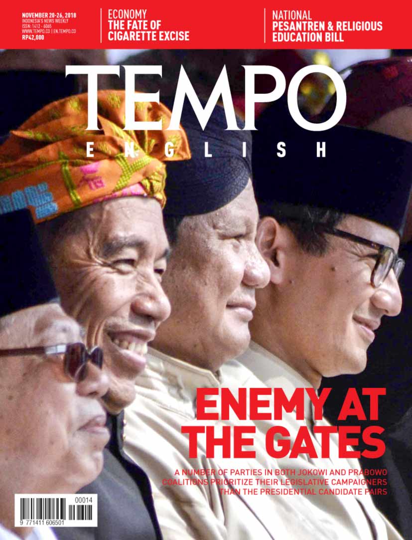 Cover Magz Tempo - Enemy At The Gates