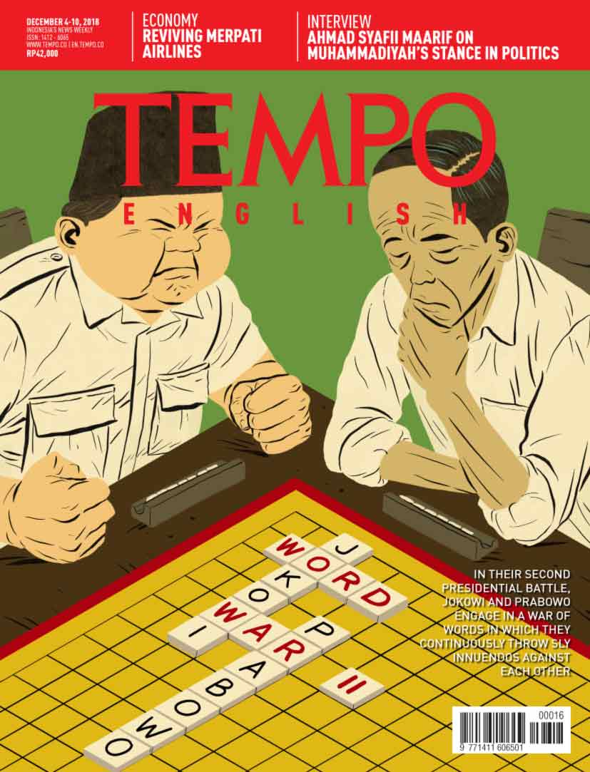 Cover Magz Tempo - Edisi 04-12-2018 - Word War II