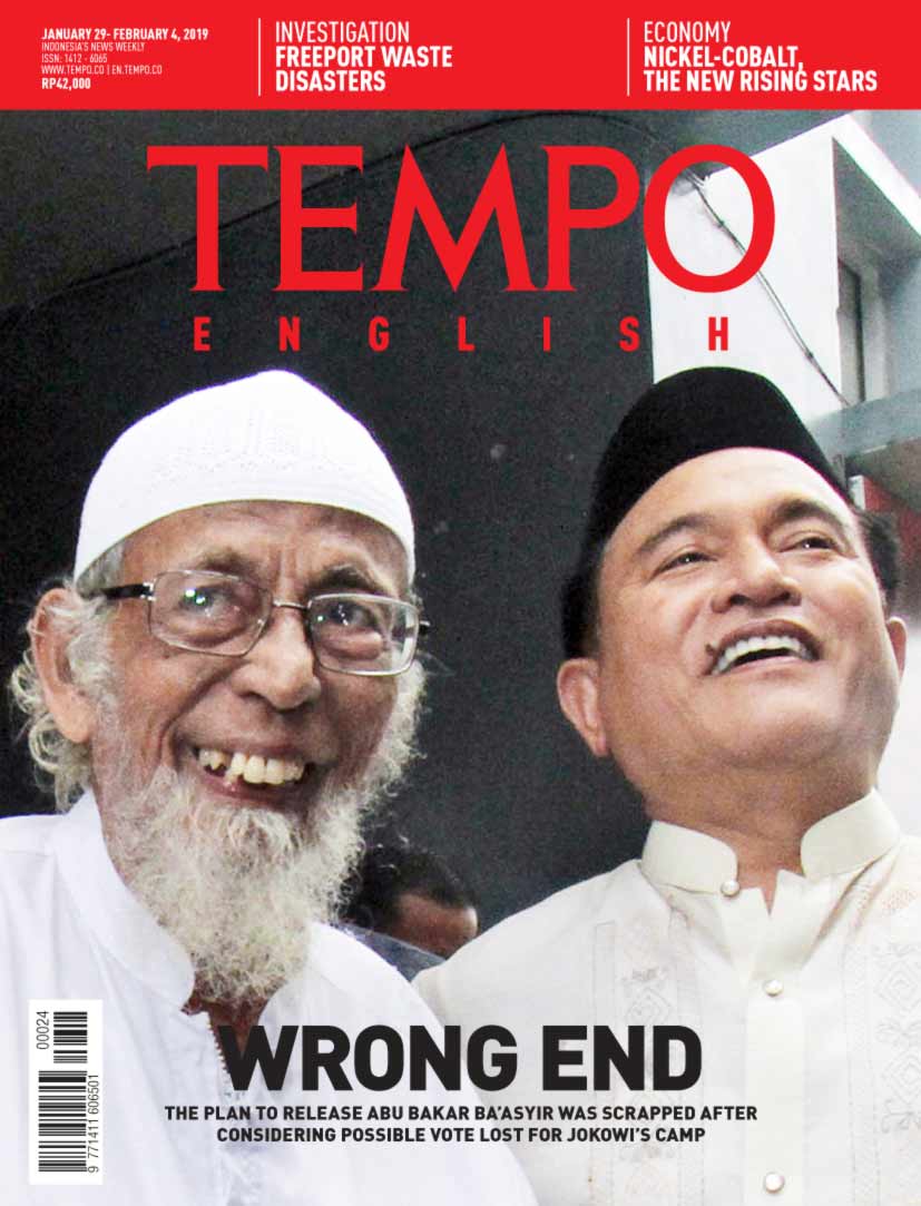 Cover Magz Tempo - Edisi 29-01-2019 - Wrong End