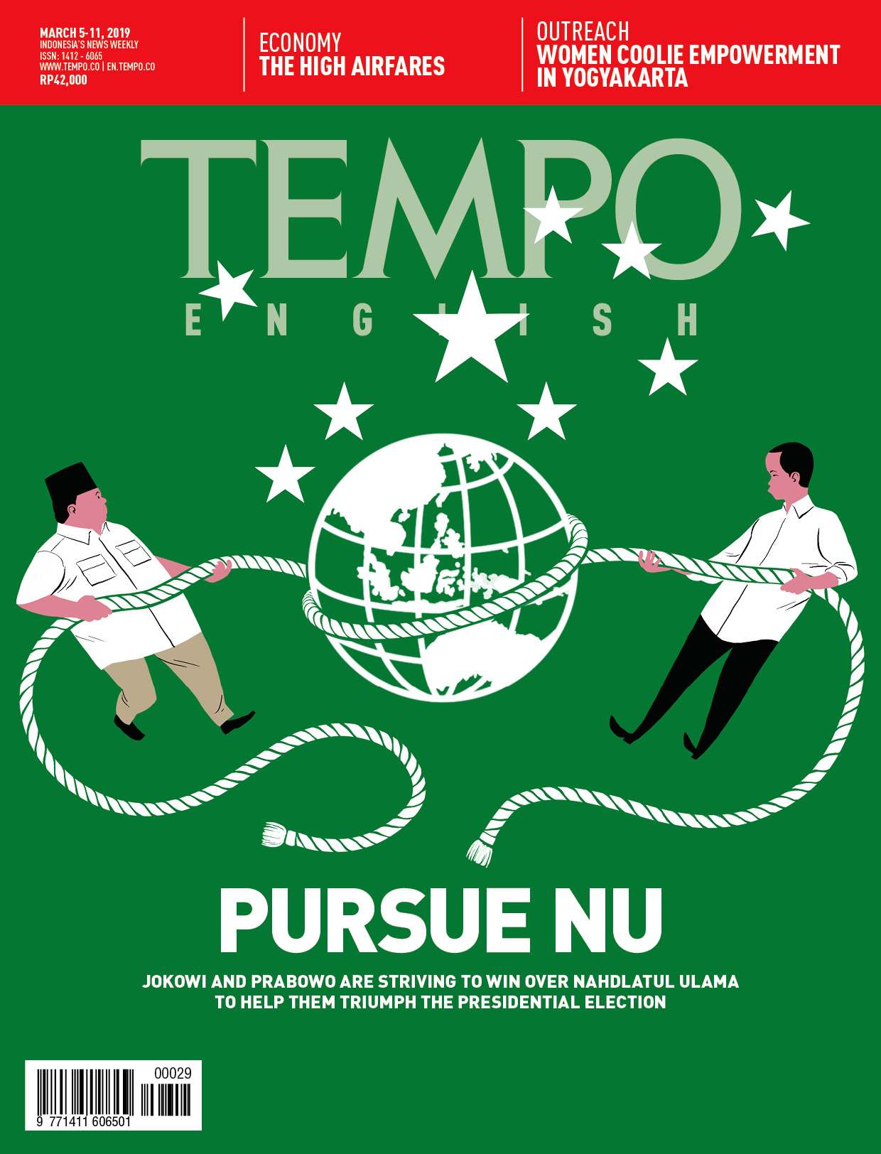Cover Magz Tempo - Edisi 05-03-2019 - Pursue NU