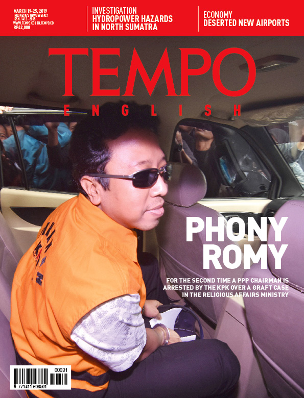Cover Magz Tempo - Edisi 18-03-2019 - Phony  Romy