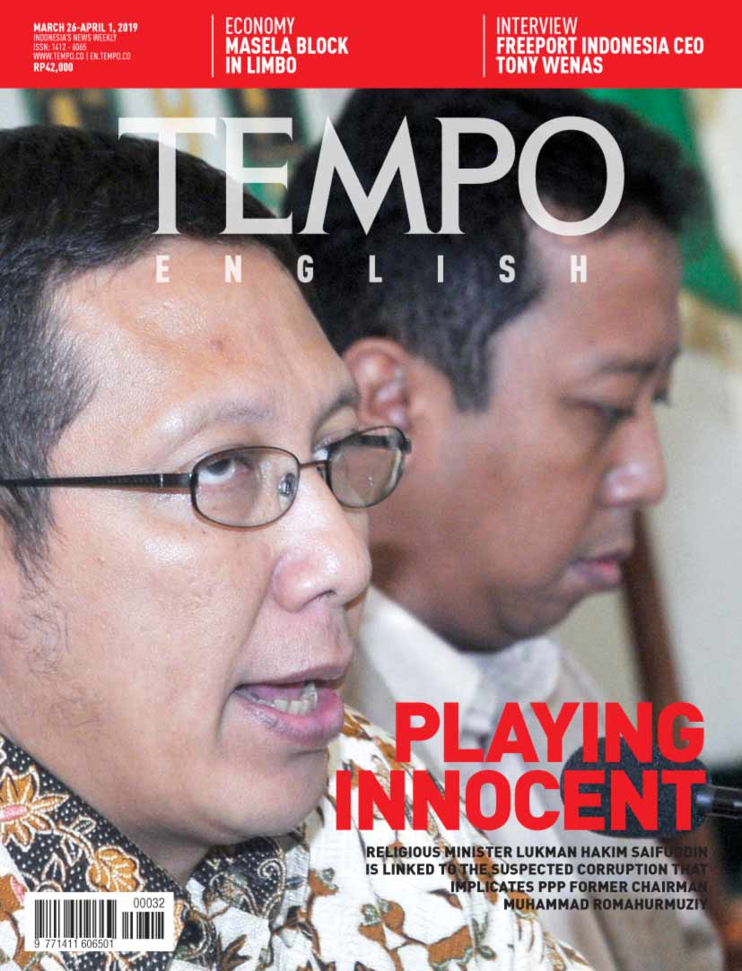 Cover Magz Tempo - Edisi 26-03-2019 - Playing Innocent
