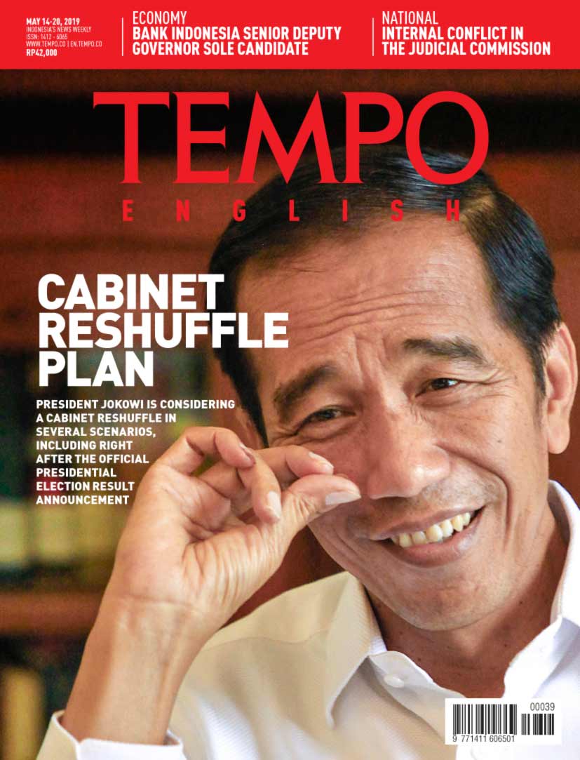 Cover Magz Tempo - Edisi 14-05-2019 - Cabinet Reshuffle Plan