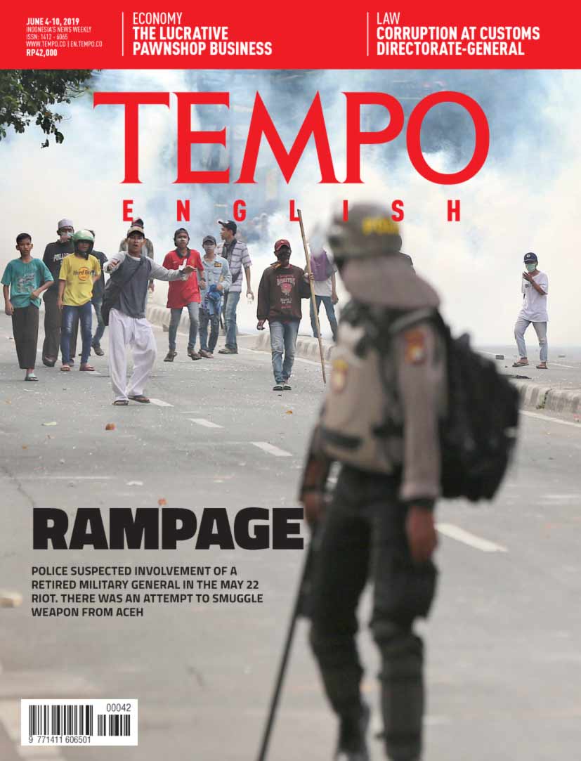 Cover Magz Tempo - Edisi 04-06-2019 - Rampage