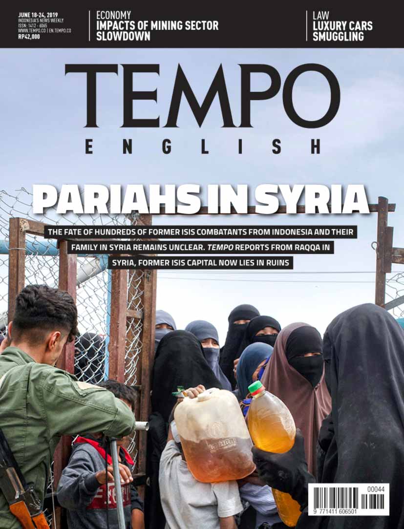 Cover Magz Tempo - Edisi June 18-24, 2019 - Pariahs in Syria
