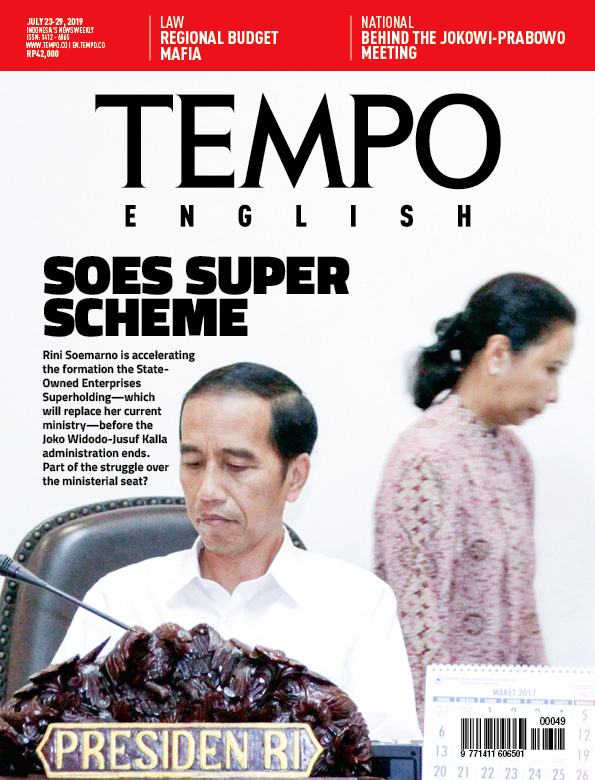 Cover Magz Tempo - Edisi 22-07-2019 - SOEs Super Scheme