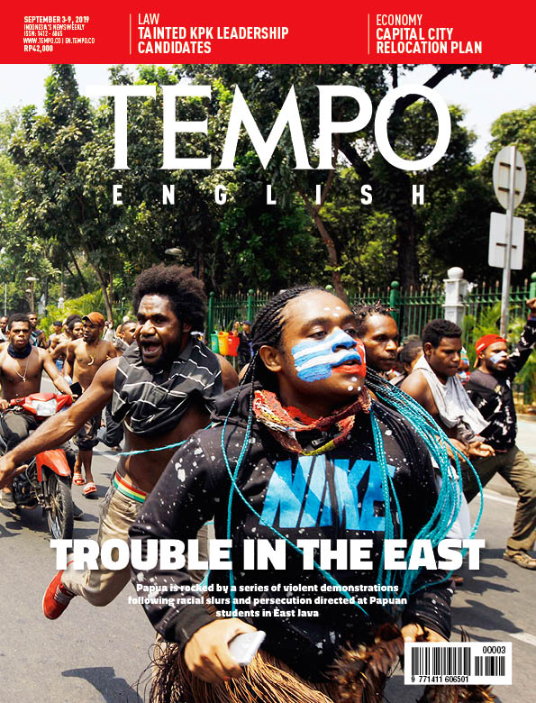 Cover Magz Tempo - Edisi 09-09-2019 - Trouble in the East