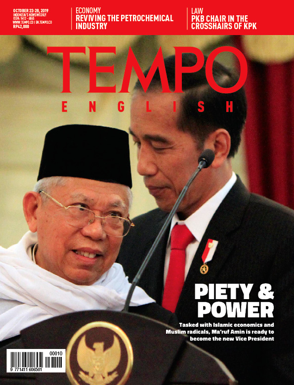 Cover Magz Tempo - Edisi 22-10-2019 - Piety & Power