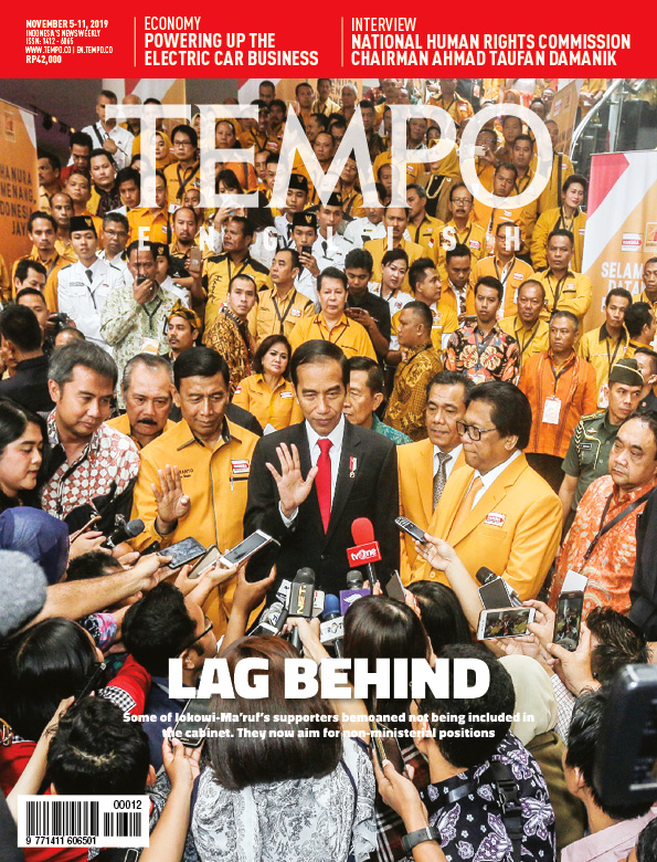 Cover Magz Tempo - Edisi 4-11-2019 - Lag Behind