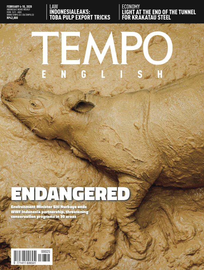 Cover Magz Tempo - Edisi 04-02-2020 - Endangered
