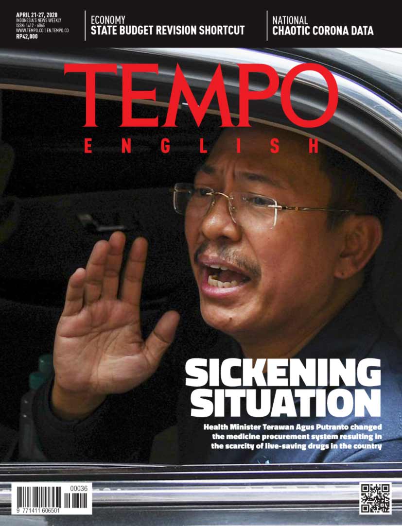 Cover Magz Tempo - Edisi 21-04-2020 - Sickening Situation